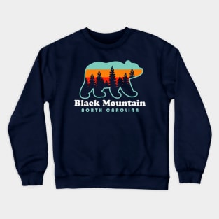 Black Mountain North Carolina Souvenir Bear Crewneck Sweatshirt